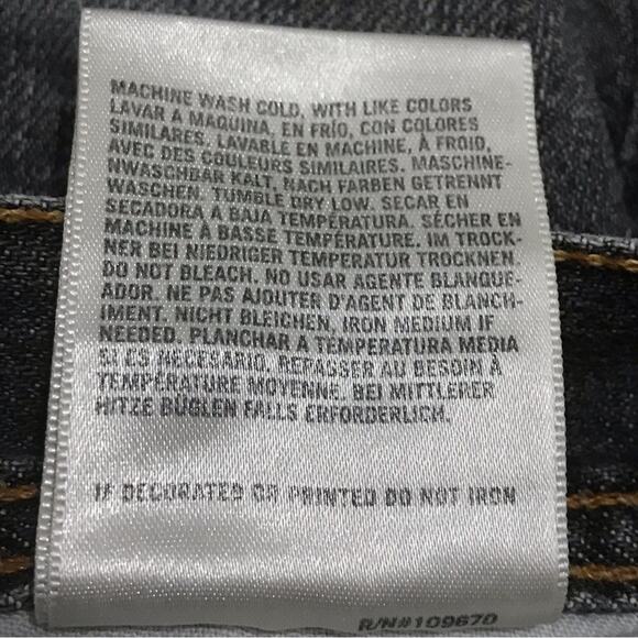 Citizen's of Humanity Bunny and Skull Men's Gray Denim Jeans Size 38 - Picture 10 of 12